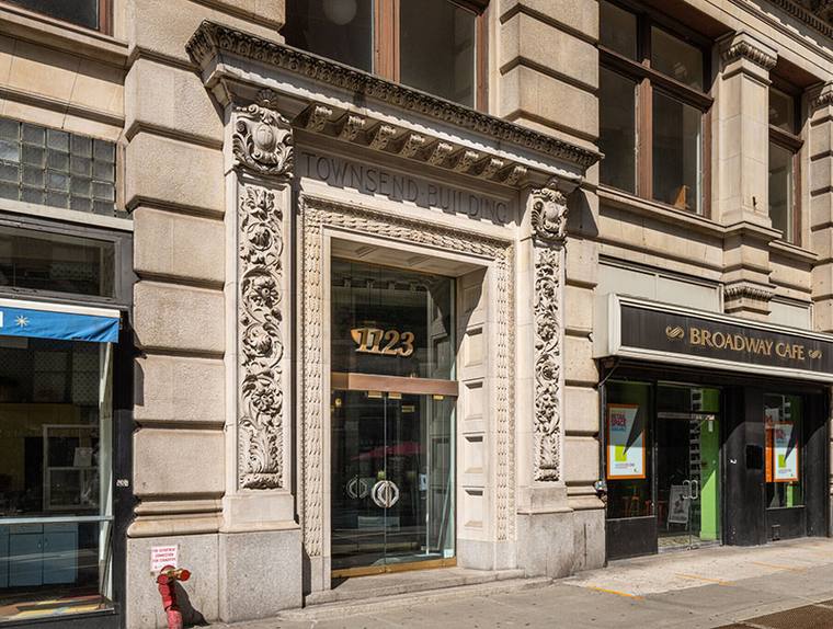 Entrance, the Townsend Building